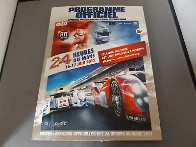 2012 Le Mans 24 Hour Programme & Entry List • £9.99