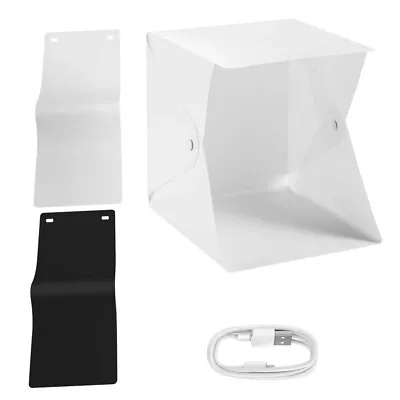 Mini Studio Led Photo Portable Folding Booth Shooting Small Light Soft Box Tent • $10.99