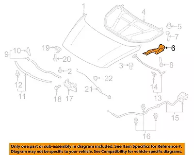 MAZDA OEM 16-18 CX-9 Hood-Hinge Right TK4852410 • $36.14