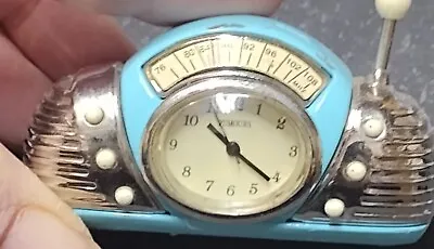 Vintage Retro Radio Novelty Clock • $26.99