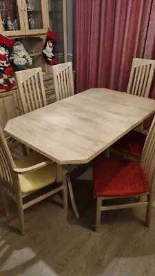 Dining Room Set - Limed Oak • £400