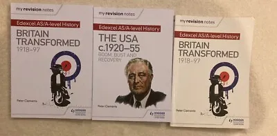 Edexcel History A Level Textbooks • £15