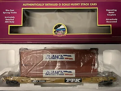 Mth Premier Ttx Husky Stack Car 20-95052! O Scale Double Twin Intermodal • $129.99