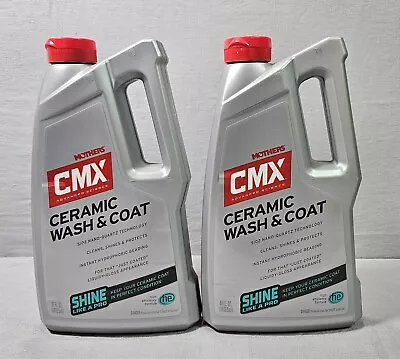 Lot 2 Mothers CMX Ceramic Wash & Coat 01548 SiO2 Nano Quartz 48oz Each • $37.04