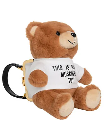 Moschino Handbags Women Teddy Bear 2417A752882161888 Beige Lined Interior Bag • $308