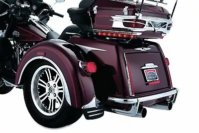 $75.59 • Buy Kuryakyn Rear Chrome Side Body Accents Trim Dress Up Harley Trike Tri Glide 7274