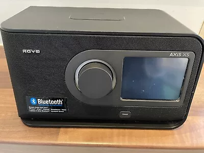 Revo Axis XS. Internet DAB Radio With Docking Station And Remote Control. Black. • £10