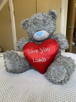 £20 • Buy   ME To You    Plush BEAR Massive  Gigantic Large  Jumbo , Love You Loads
