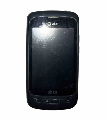 H20 Wireless At&t Cricket Black Go Phone LG Phoenix LG-P505 Cell Phone 7545 • $14.99