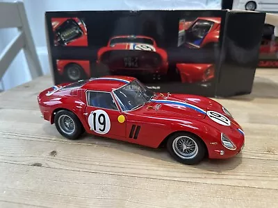 Kyosho 1/18 Ferrari 250 GTO 1962 Le Mans #19 • £175