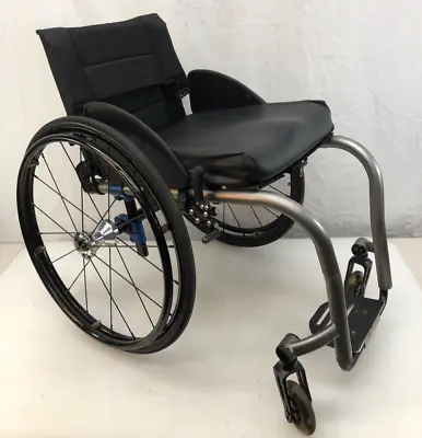 TiLite ZRA Rigid Ultralight Wheelchair 15  W 18 D 4° Camber 25  SOPX SPINERGY • $1295