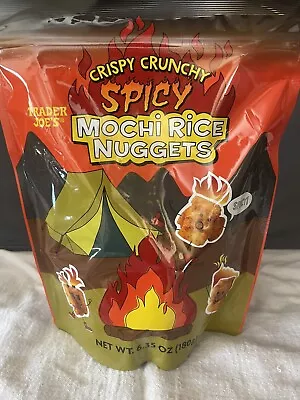 Trader Joe’s Crispy Crunchy SPICY Mochi Rice Nuggets 6.35oz (180g) • $12