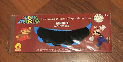 Rubie's Mario Mustache Limited Edition Super Mario's 25th Anniversary Event • $29.99