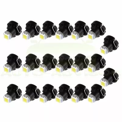 20Pcs White T3 Neo Wedge LED Dash 8mm Switch A/C Climate Control Light Lamp 12v • $9.99