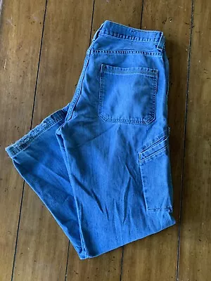 Vintage Levi's SilverTab Men's Carpenter Loose  Jeans 34x32 • $29.99