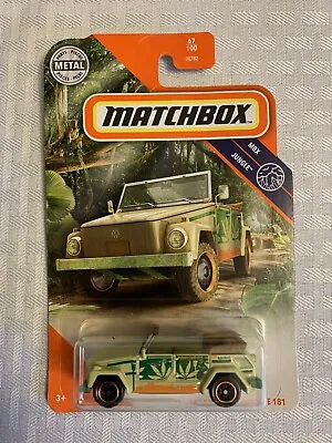 Matchbox Tan 2020 #67 74 VW 1974 Volkswagen Type 181 Thing Convertible • $2.95