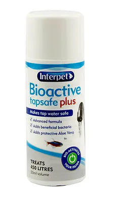 Interpet Bioactive Tap Safe Water Fish Tank Safe Tropical Marine  450L 50ML • £7.25