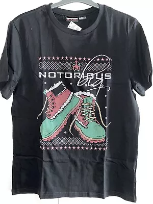 Xmas Biggie Notorious BIG T-Shirt Size (L) Christmas Sweater Kicks Festive • $35