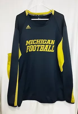 Adidas Michigan Wolverines Football Sweatshirt Men's Size 2XL - K3 • $25