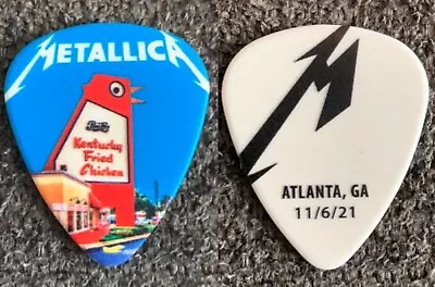 METALLICA Guitar Pick ATLANTA GA 11/6/21 Tour Pic Pics Plectrum GEORGIA • $44.99