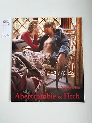 A&F Quarterly Abercrombie Fitch Christmas 2001 Catalog Bruce Weber Ex. Cond. • $15