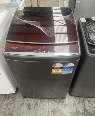 $530 • Buy EUROTAG 10kg Top Load FULL AUTOMATIC Washing Machine GRAPHITE COLOUR BRAND NEW