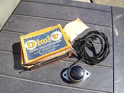 1940s Antique Nos DIMIT Head Light Switch Vintage Chevy Ford Hot Rod Gm Bomb 48 • $11.50
