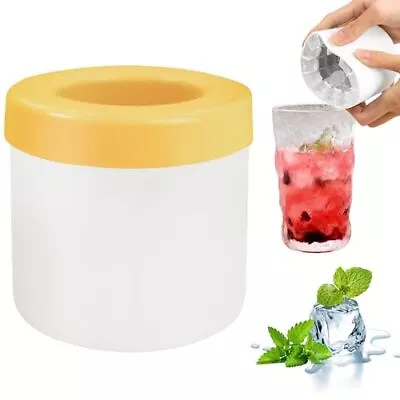 Silicone Ice Cube Mold Mini Ice Cube Maker Cup 60 Ice Cubes For Freezer • $12.24