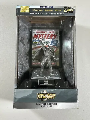 NIP THOR Silver Age Limited No. 2 Marvel Comics Fine Pewter Collector's Series • $34.99