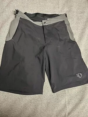 Pre-owned Pearl Izumi Mountain Bike Cycling Shorts Mens M Black • $13