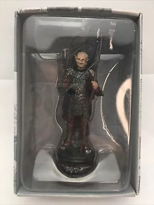 Eaglemoss: Lord Of The Rings Chess Collection #2 GOTHMOG Black Bishop 2006 Boxed • £7.99