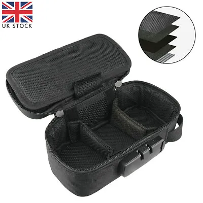 £16.96 • Buy UK Smell Proof Carbon Lined Bag Lockable Case Stash Rolling Box Roll Container