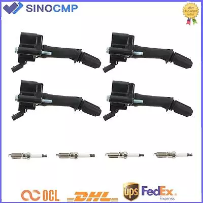 4pcs New Ignition Coils W/ Spark Plugs For Chevrolet Equinox 18-20 UF802+91970 • $69.26