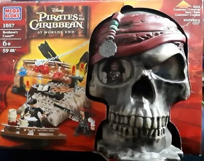 Mega Bloks Pirates Of The Caribbean 2006 Playset- 1057 Brethren's Court • $96.70