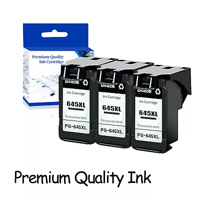 3PK PG-645XL Black Ink For Canon PIXMA MG2460 MG2560 MG2960 MG2965 MG3060 MX496 • $101.07