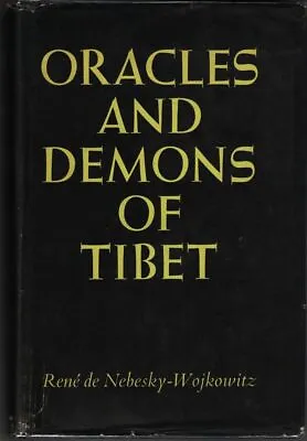 $411 • Buy Rene DE NEBESKY-WOJKOWITZ / Oracles And Demons Of Tibet First Edition 1956