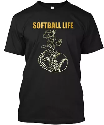 Softball T-Shirt Made In The USA Size S To 5XL • $22.57