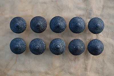 Cast Iron Door Knob Handles Vintage Gate Handle Cupboard Victorian Knobs 10 Pcs • $47