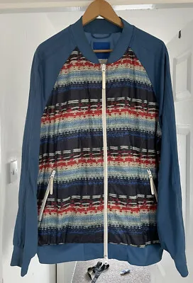 Adidas Originals Jacket Mens Size XL Knit Print 2011 Aztec Navajo O38776 • £19.99