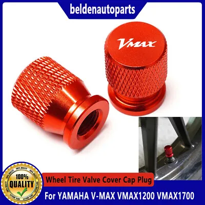 For YAMAHA V-MAX VMAX1200 VMAX1700 Motorcycle CNC Wheel Tire Valve Stem Caps • $5.57
