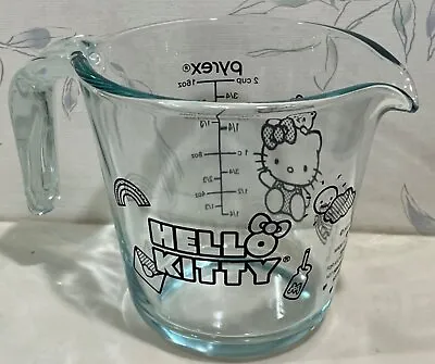 Pyrex Measuring Cup Hello Kitty. Blk New • $18.39