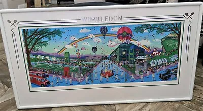 Wimbledon By Melanie Taylor Kent Special Edition Decorated Matt Serigraph  • $536