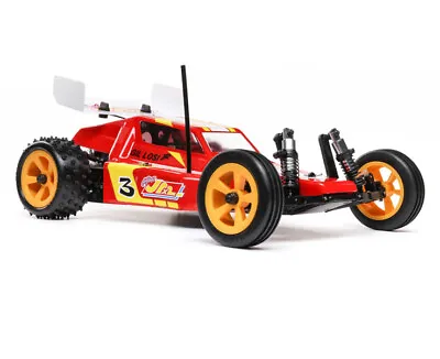 Losi 1/16 Mini JRX2 2 Wheel Drive Buggy RED Brushed RTR LOS01020 Electric RC • $169.99