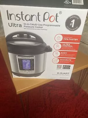 Instant Pot Ultra 6 Qt Programmable New Accessories Included • $100