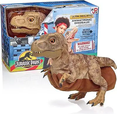 Jurassic Park Real FX Baby T-Rex Interactive Realistic Animatronic Dinosaur • £32.49