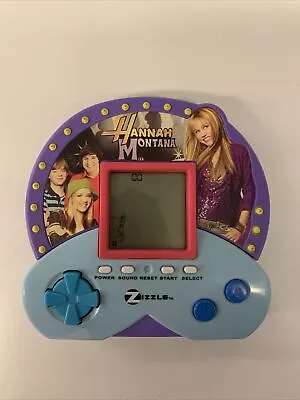 Zizzle Hannah Montana 2007 Tm Electronic Handheld Video Toy Lcd Game Miley Cyrus • $14.99