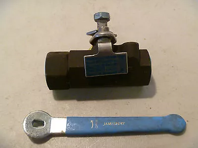 1  Jamesbury A2236TT WCB Ball Valve W/ Locknut And Handle Threaded • $34.99