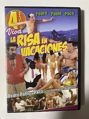 Viva La Risa En Vacaciones - 4 Peliculas (Spanish DVD). Free Shipping • $12.99