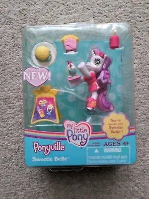 My Little Pony Ponyville G3.5 Serve Snacks With Sweetie Belle 2.75  Figure BNIB • £7.50