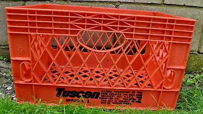 VTG Plastic Milk Crate For Tuscan Union NJ • $34.97